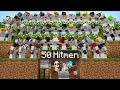 Minecraft Survivalist VS 50 Hitmen