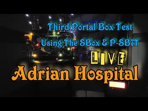 LIVE-Third Portal Box Test At Adrian Hospital, 7/19/2022