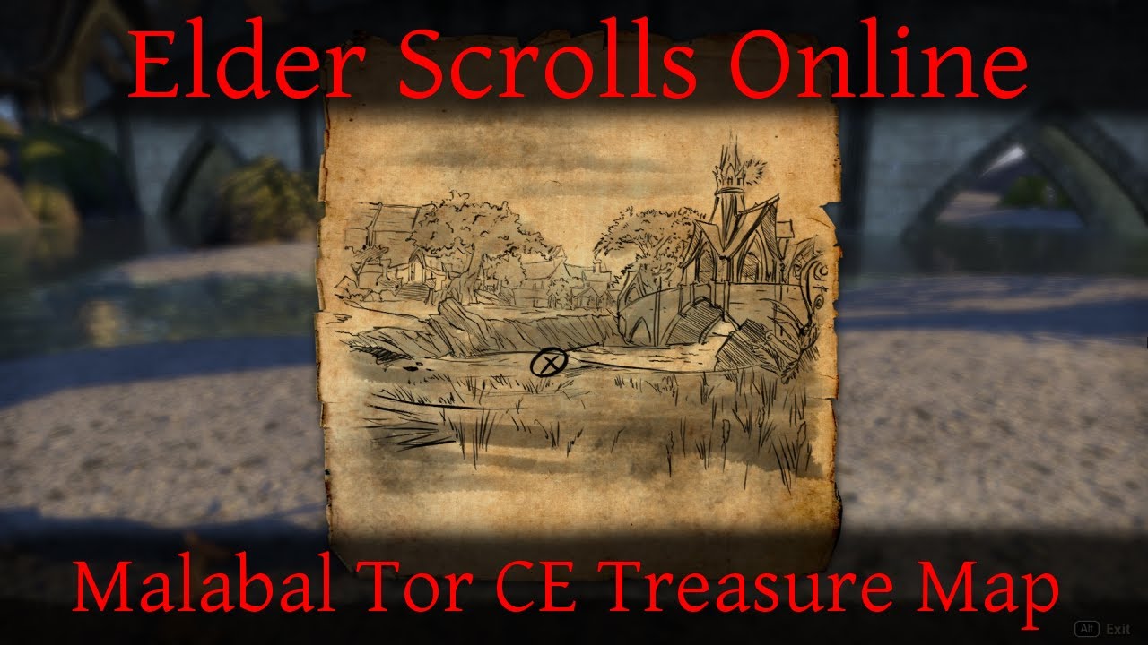 Malabal Tor Map - The Elder Scrolls Online (ESO)