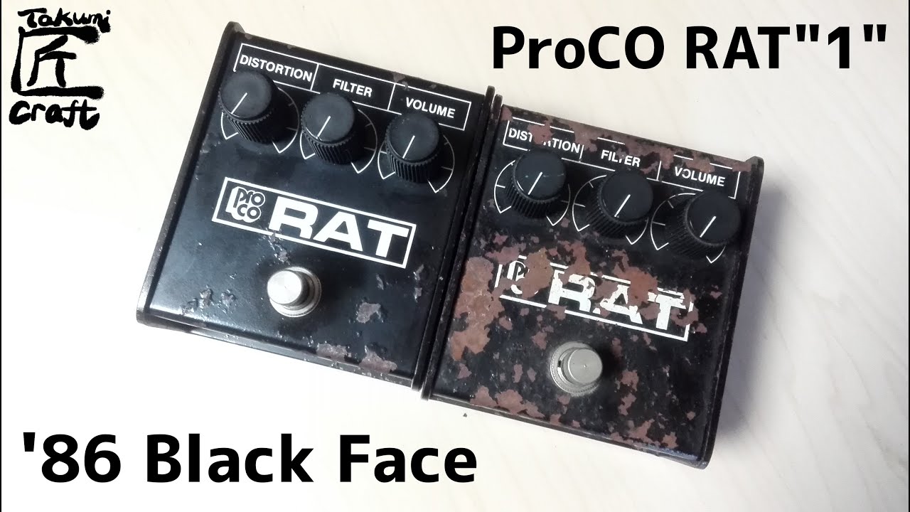 Vintage 1986 ProCo Rat - YouTube