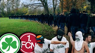 Als Fürth in Unterzahl gegen 50x Nürnberg stehen blieb...