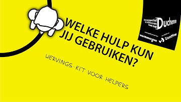 Animatie WervingsKit  3. WelkeHulpKunJijGebruiken