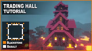 Minecraft: How to build a Trading Hall | Tutorial