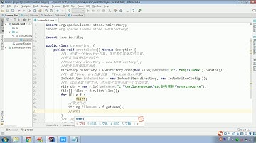 Lucene 02 lucene入门案例   008 入门程序 创建索引库