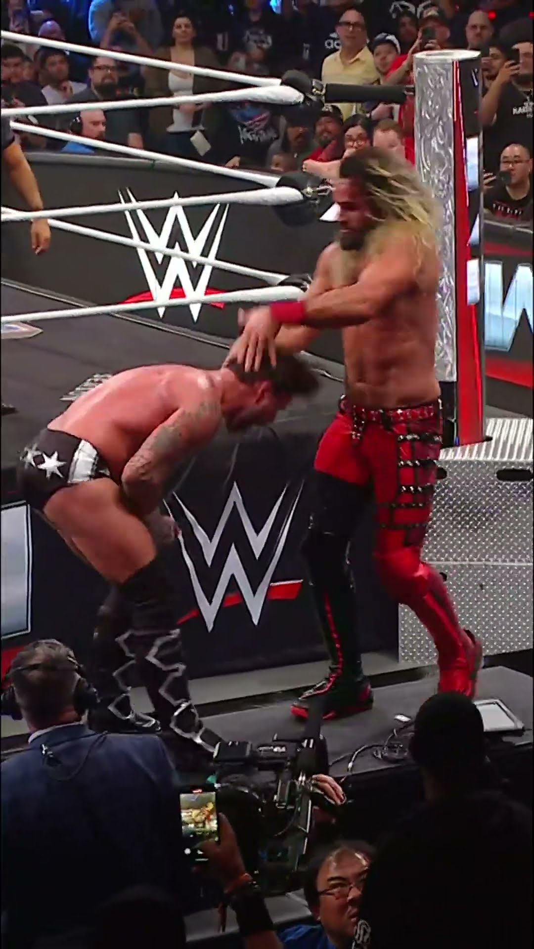 Seth Rollins and CM Punk are going all in tonight ? #RAWonNetflix #WWERaw