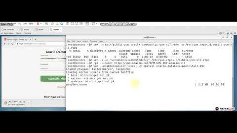 Learn Oracle database on Linux OS Tutorial  03 Install Oracle on centos 7 Part I