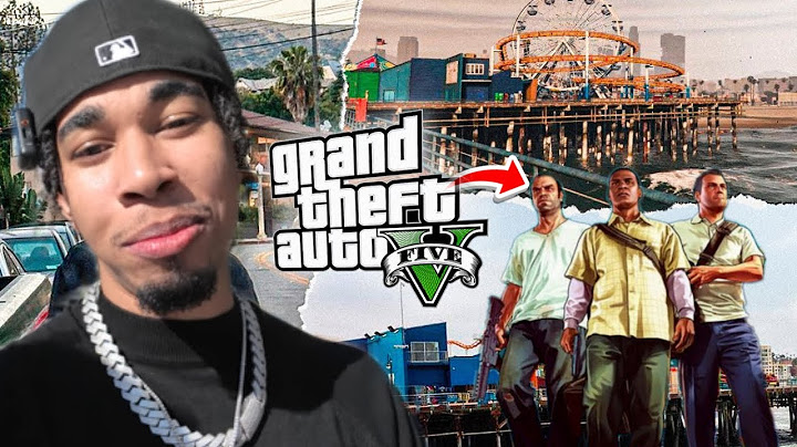 Exploramos Los Lugares Reales De GTA En Una Lambo De 300K GTA 😱