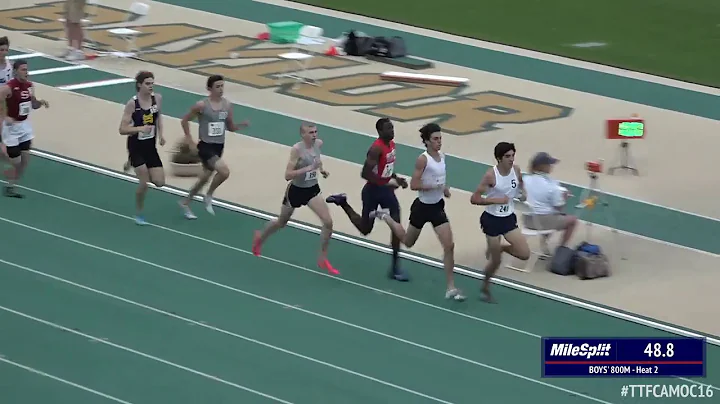 Bryce Hoppel(1:49) & Sam Worley(1:50) 800m At 2016...