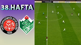 Karagümrük Iğdır Fk Maçı Karşılaşması Trendyol 1 Lig 38. Hafta - 2025 Maçı Özet Efootball