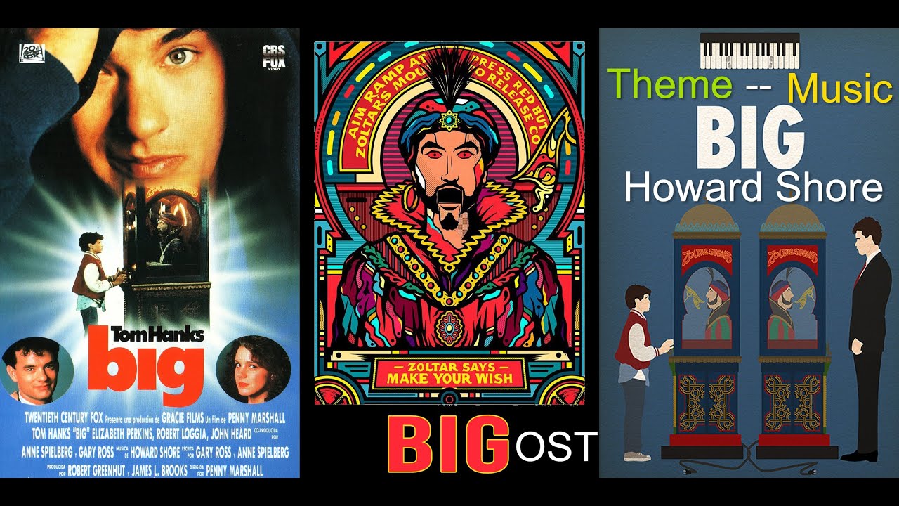 Big (1988) Theme/OST Music | Tom Hanks, Elizabeth Perkins | Zoltar