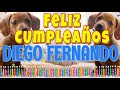 ¡Feliz Cumpleaños Diego Fernando! (Perros hablando gracioso) ¡Muchas Felicidades!