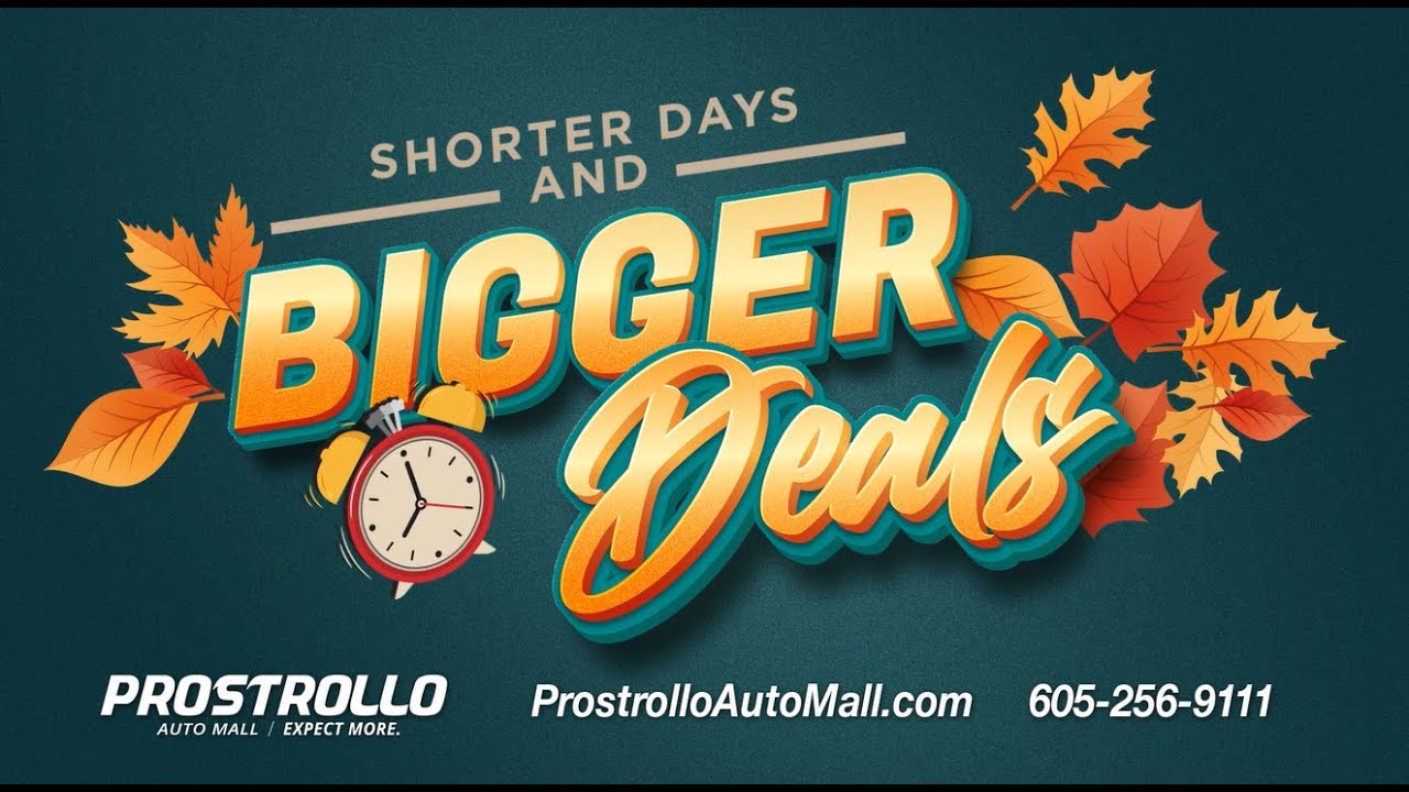 Take advantage of these BIGGER DEALS! Shop Prostrollo Auto Mall today ...