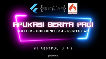 Tutorial Aplikasi Berita Sederhana (Flutter+Restful API CodeIgniter 4) Membuat Restful API #4