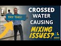 Hot Water Running Through The Cold Side Mixing Issues Hot Water Running Through The Cold Side Mixing Issues