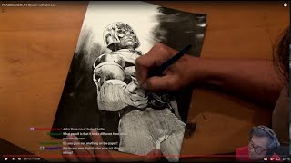 PEACEMAKER! Art Stream with Jim Lee