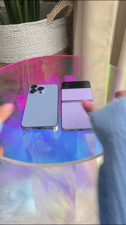 IPhone 13 Pro Max vs Samsung Galaxy Z Flip 3 5G