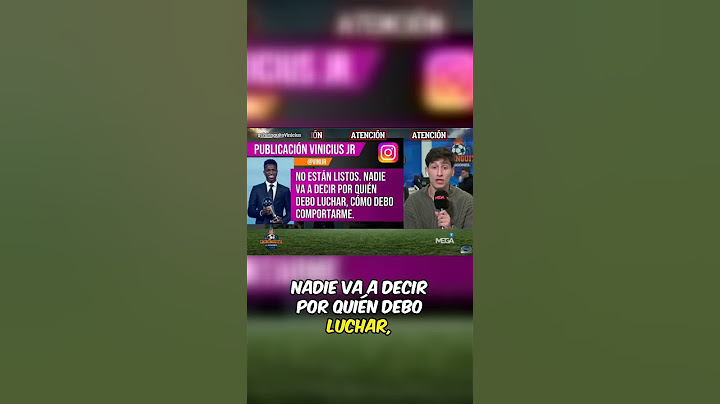 ¡Vinicius Jr. se declara el mejor del mundo! #shorts