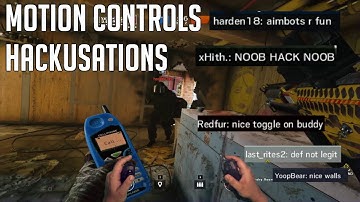 Motion Controls - Cheating Accusations Compilation [R6 Siege PC] [Razer Hydra]