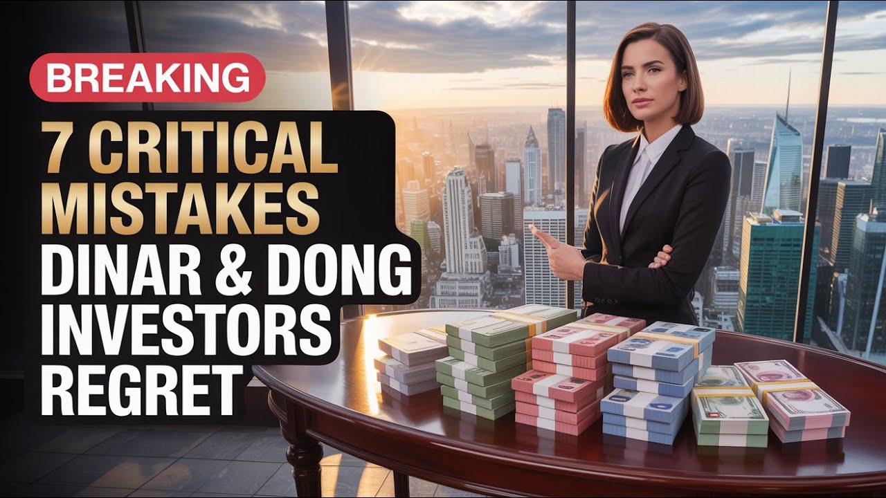 7 Critical Mistakes Dinar & Dong Investors Regret Too Late! 2025 RV