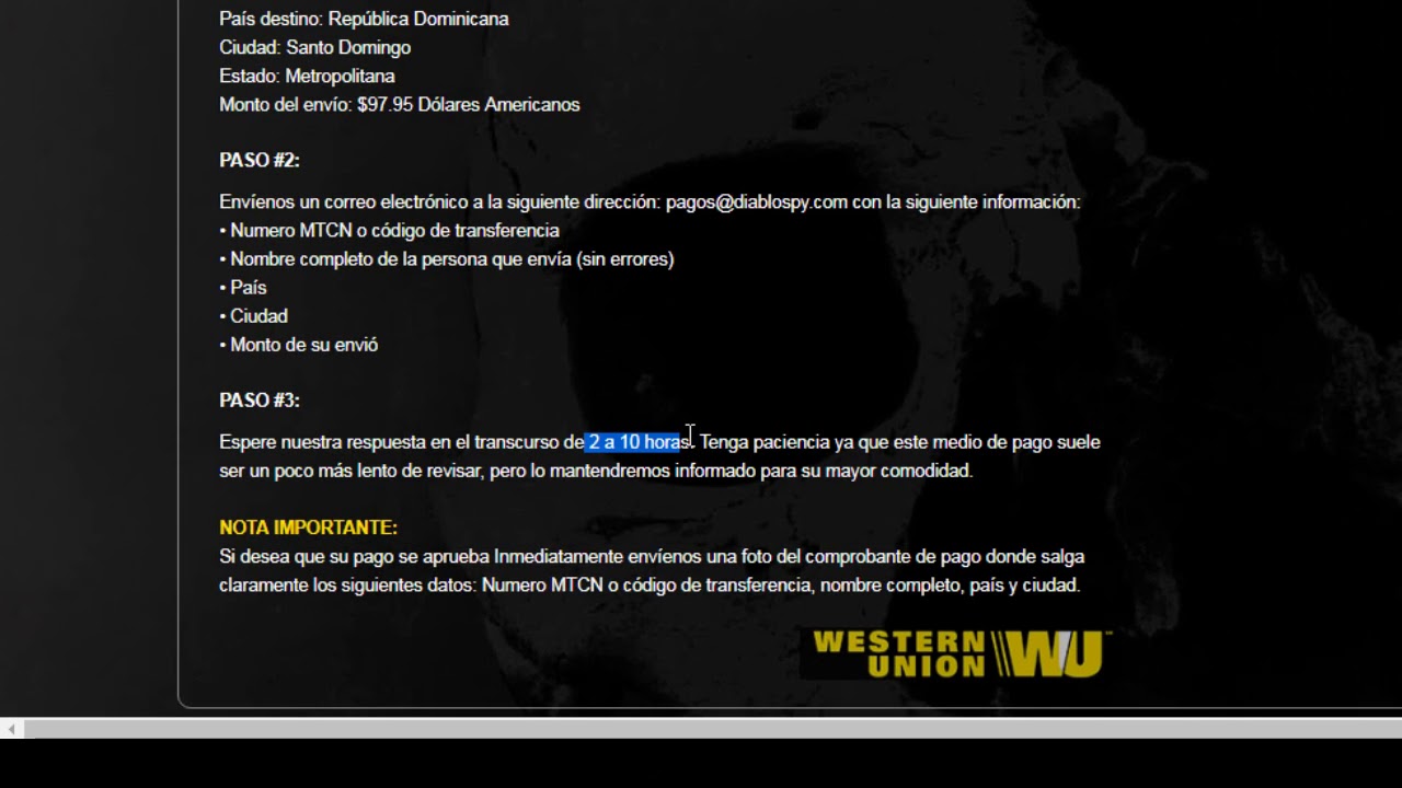 Como Pagar A Través De Western union YouTube Como Pagar A Través De Western union YouTube