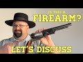 Are black powder guns considered firearms