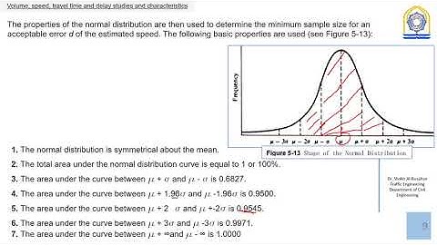 Lecture 5 3volume, speed, travel time and  delay characteristics
