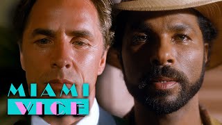 Tubbs Meets Sonny Burnett For The First Time | Miami Vice