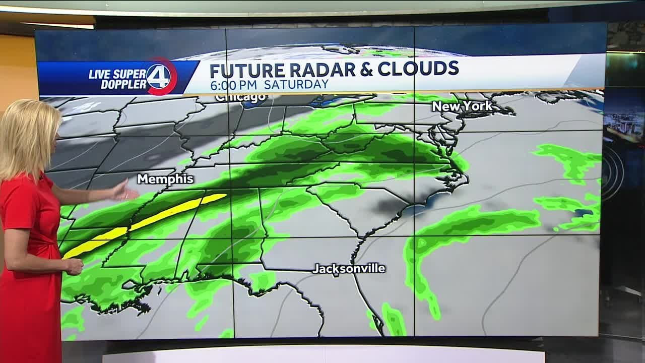 Timing Out Rain This Weekend - YouTube
