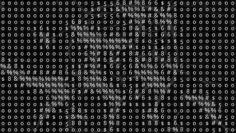 ascii 0 1
