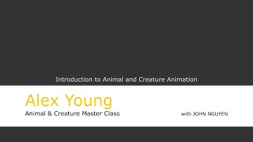 AnimationMentor - Introduction to Animal and Creature Animation