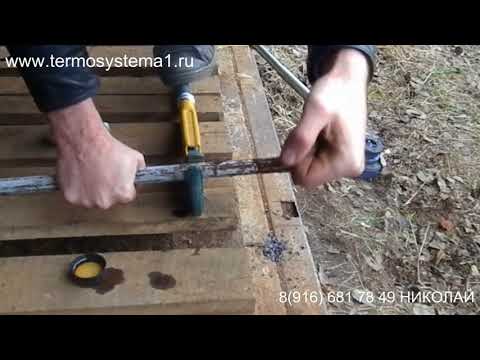 нарезание резьбы клуппом