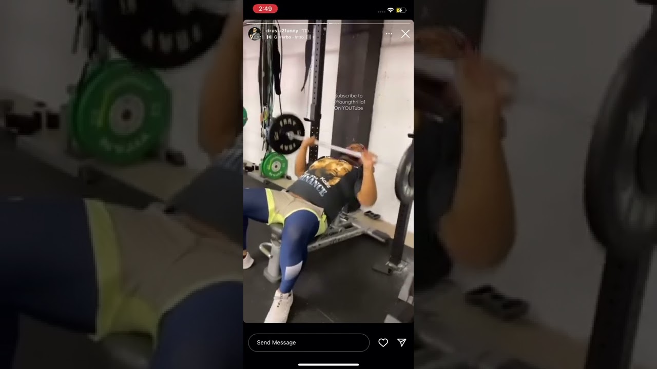 DRUSKI AT THE GYM PT. 3