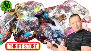 MEGA THRIFT STORE HAUL HUNTING FOR HOT WHEELS/VINTAGE TOYS