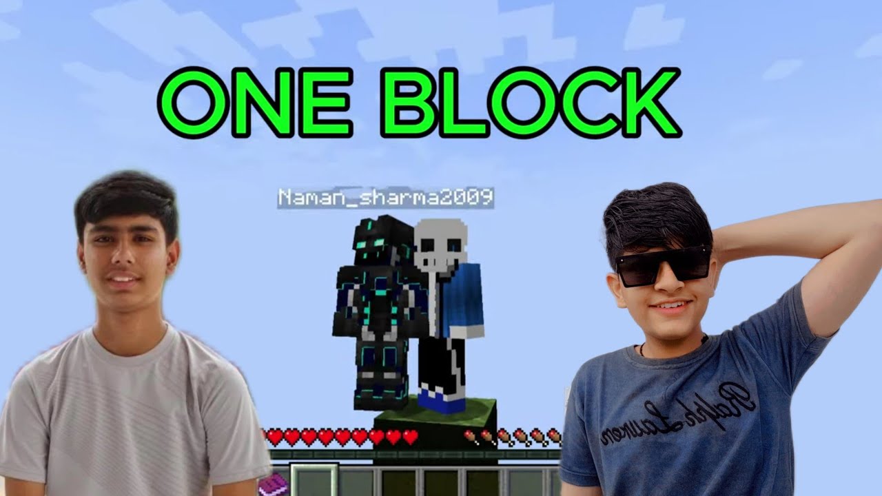 MINECRAFT ONE BLOCK SURVIVAL SERIES ( on PC )  🤤