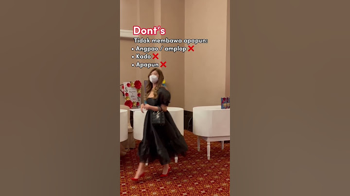 Etika ketika diundang ke pernikahan orang 🤵‍♂️👰‍♀️ #POVNiaghania #AskNia #SocialTips