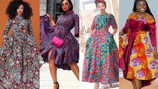 🆕️TRÈS BELLE TENUE AFRICAINE ROBE HAUT KIMONO TAILLE BASSE 2024 WAX AFRICAN CASUAL DRESS ANKARA GOWN