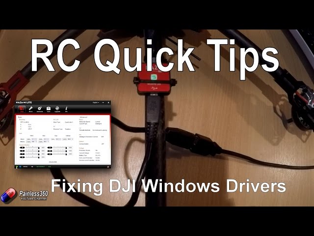 tuberkulose Alfabetisk orden At vise RC Quick Tips: Loading Naza/DJI drivers in Windows 8 and 10 - YouTube