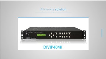 DEXON Systems - DIVIP404K video processor short overview