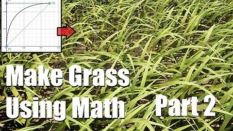 UE5 Procedural Grass Using Bezier Curves pt. 2: Calculating Normals