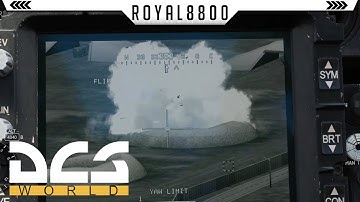 DCS World -  AH-64D Destroying SCUD missile with hellfire missile