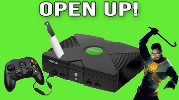 How to Open Original Xbox