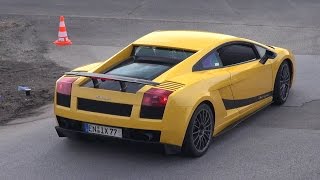 Lamborghini Gallardo Superleggera - Start up, Revs ...
