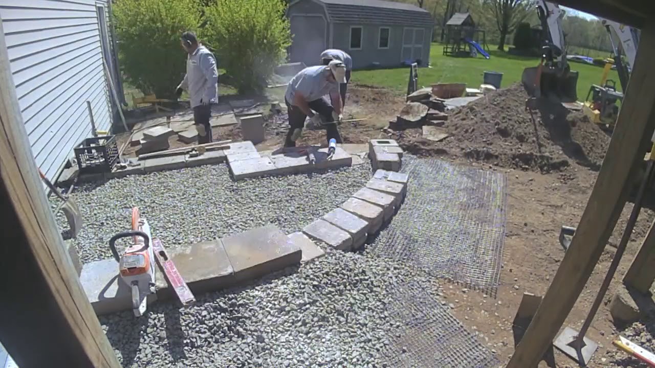 Backyard Patio - YouTube