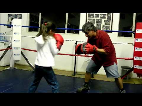 8 year old boxing focus mitts