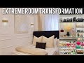 2021 EXTREME BEDROOM TRANSFORMATION AND TOUR |MODERN LUXE ROOM| AMINACOCOA