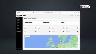 REACT Web Portal: Floor Level Maps screenshot 2