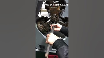 FD-60F three axis thread rolling machine is used for making external thread on metal pipes.