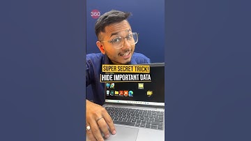 How To Hide Files In Your PC! #gadgets360 #howto #techreels #hide #lock #techtricks #secrettips
