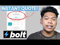 Building Instant Quote Forms For Cleaning Businesses With Bolt (No Code Tools)