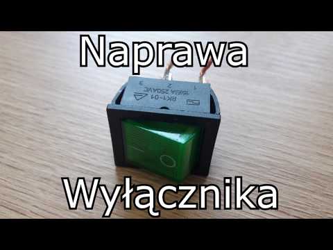 ⚫ Rocker switch repair, naprawa wyłącznika